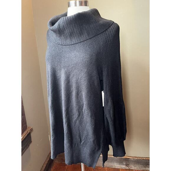 Anthropologie Cowl Neck Long Length Boho Casual Cozy Sweater Sz L NWT - Picture 1 of 7